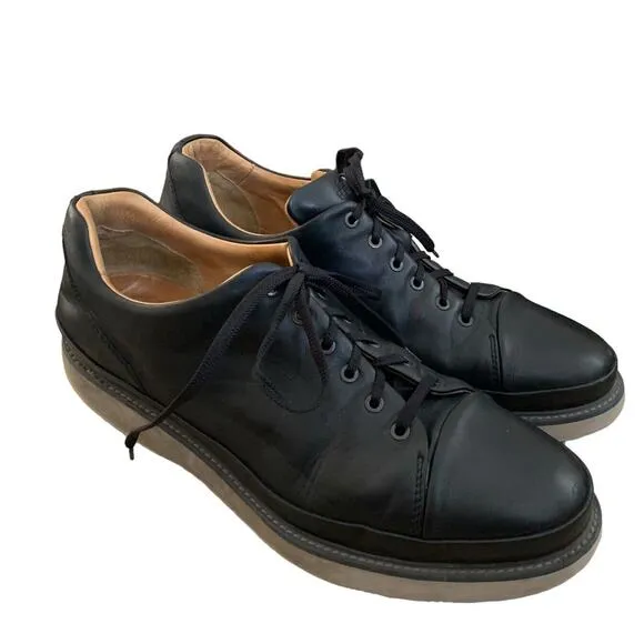 Samuel Hubbard Fast Shoes Mens US 14 EU 48.5 Black Leather Comfort M1300-008