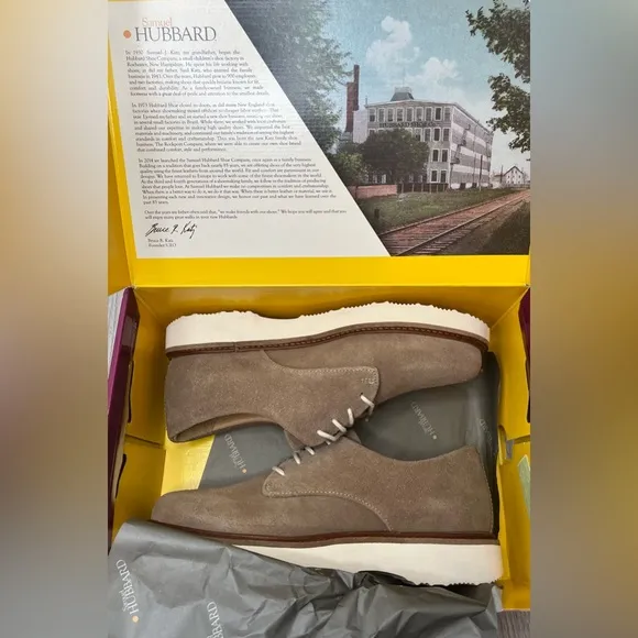 Samuel Hubbard NIB Women’s Hubbard Free Walking Shoes in Sand Suede