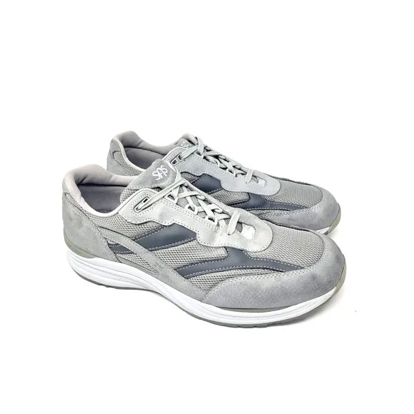 SAS Journey Mesh Men's Size 13 M Gray Suede Casual Comfort Shoes Sneakers