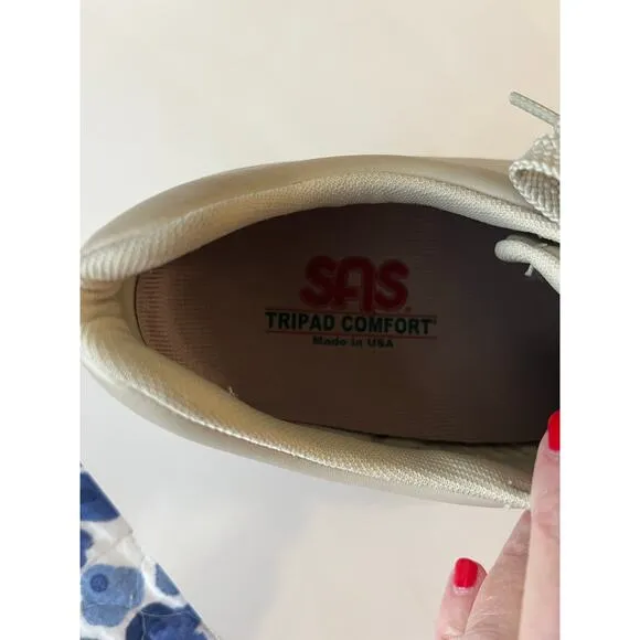 SAS | Men's Size 10 Time Out Tripad Walking Comfort shoes Beige