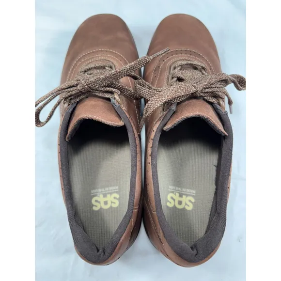 SAS Shoes Mens Walk Easy Leather walking shoe sneaker size 8.5 M