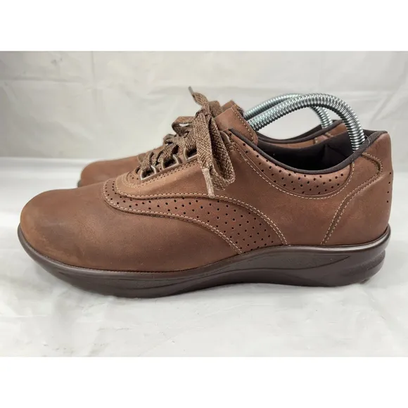 SAS Shoes Mens Walk Easy Leather walking shoe sneaker size 8.5 M