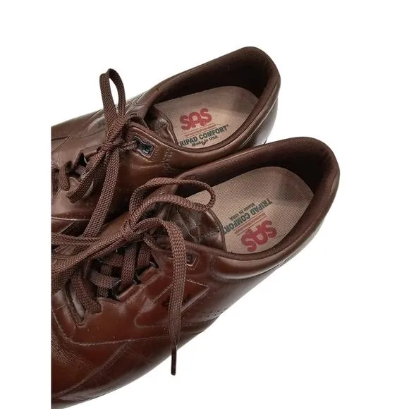 SAS Time Out Antique Walnut 13 Wide Men's Comfort Shoes Brown