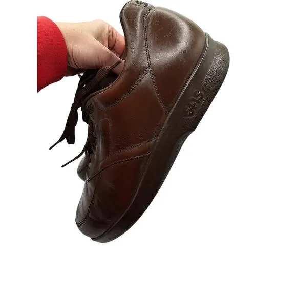SAS Time Out Antique Walnut 13 Wide Men's Comfort Shoes Brown