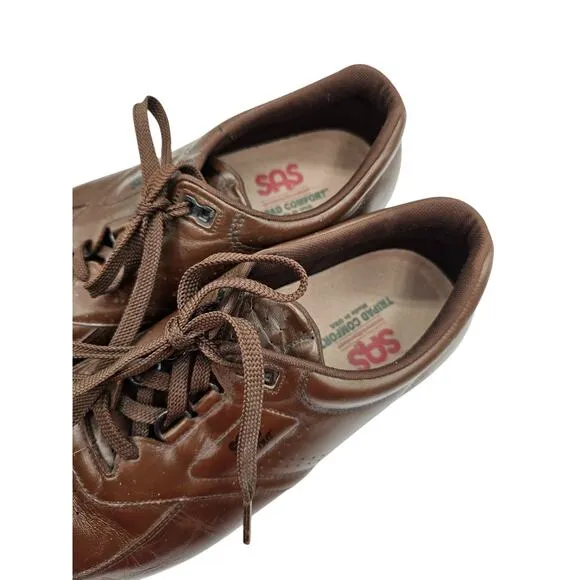 SAS Time Out Antique Walnut 13 Wide Men's Comfort Shoes Brown