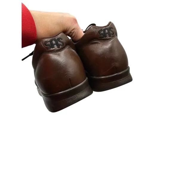 SAS Time Out Antique Walnut 13 Wide Men's Comfort Shoes Brown