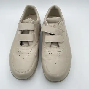 SAS  Tripad Comfort Shoes Men's Size 11 WW Cream Leather Hook &amp; Loop Shoes