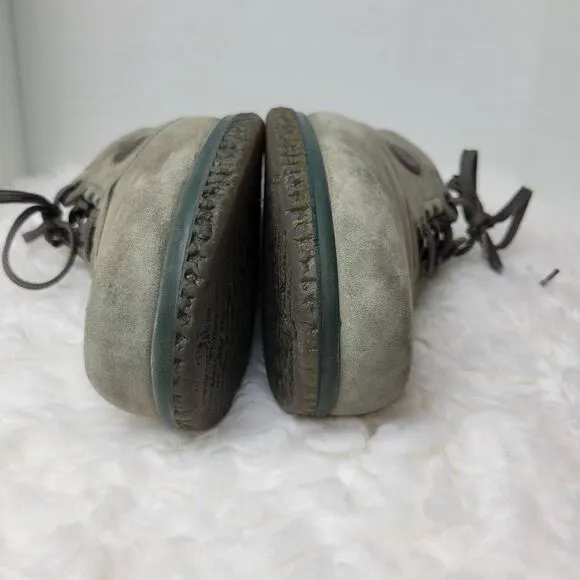 SAS Tuff Mens Size 11.5 Sneaker Gray Suede Crepe Sole Comfort Shoes