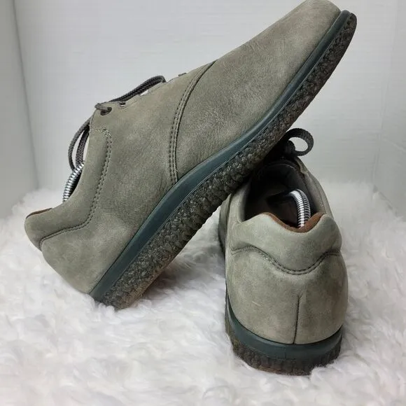 SAS Tuff Mens Size 11.5 Sneaker Gray Suede Crepe Sole Comfort Shoes
