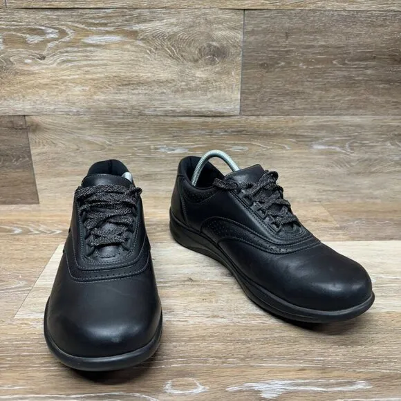 SAS Walk Easy Black Leather Walking Shoe Men’s Size 11.5