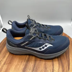 Saucony Excursion TR17 Shoes Mens Size 12 Blue Trail Running Comfort Walking