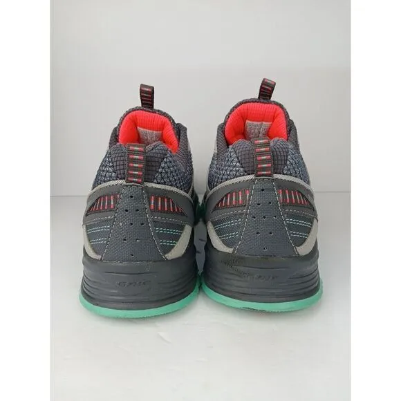 SAUCONY Excursion TR8 Women’s Trail Running Shoes 10 Gray Aqua Pink S15203-4