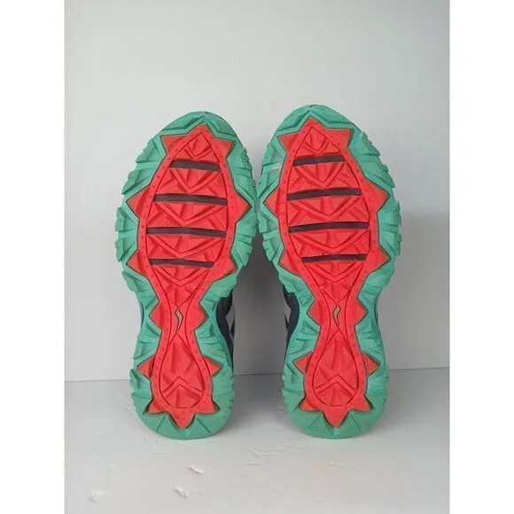 SAUCONY Excursion TR8 Women’s Trail Running Shoes 10 Gray Aqua Pink S15203-4