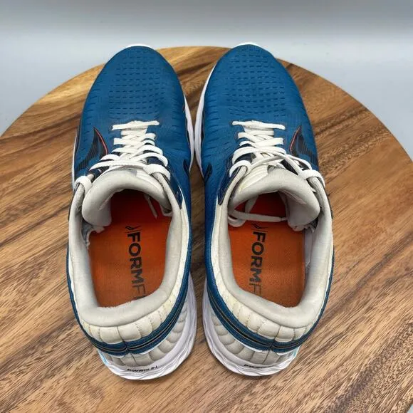 Saucony Kinvara 11 Shoes Mens Size 10.5 Blue Running Comfort Walking Sneakers