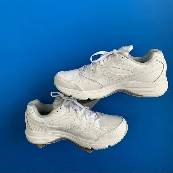 Saucony Omni S50204-1  Size 10 White Walking shoes brand new