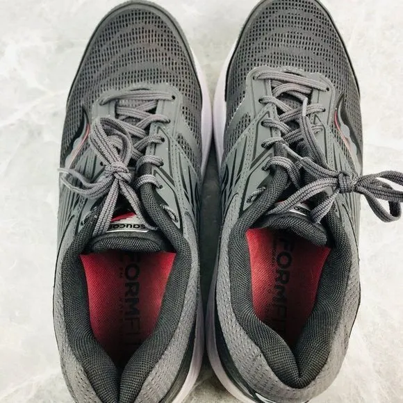 Saucony Echelon 8 Womens size 11.5 Sneakers Gray Running Walking Shoes S10574-55