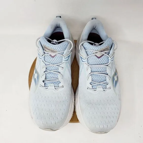 Saucony Triumph 22 Shoes Women 9.5 Road Running Comfort Cushion Athletic Sneaker
