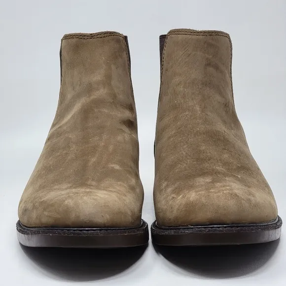 Sebago Brown Turner Chelsea Waterproof Leather Boots Men’s Size US 12M EU 46.5