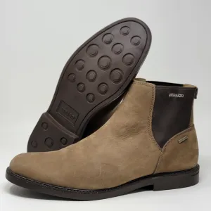 Sebago Brown Turner Chelsea Waterproof Leather Boots Men’s Size US 12M EU 46.5