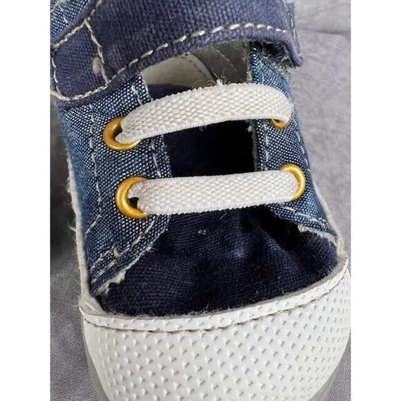 See Kai Run Stevie II INF Blue Denim early walking shoes, infant 3