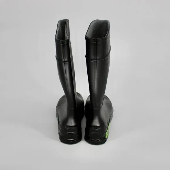 Servus Comfort Technology 14” PVC Steel Toe Mens Work Boots in Black Size 13 NEW