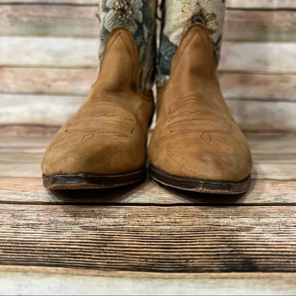 Seychelles Floral Point Toe Boots