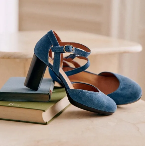 Sezane Katie Mary Janes Heels
