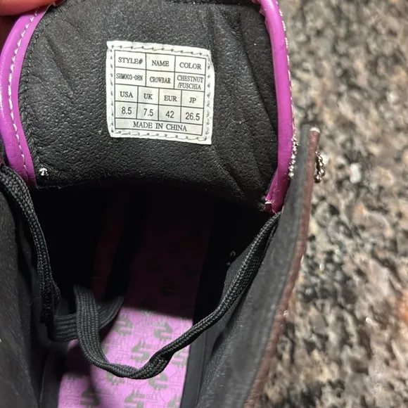 Shmack Brown High-Top Sneakers EUC 8.5