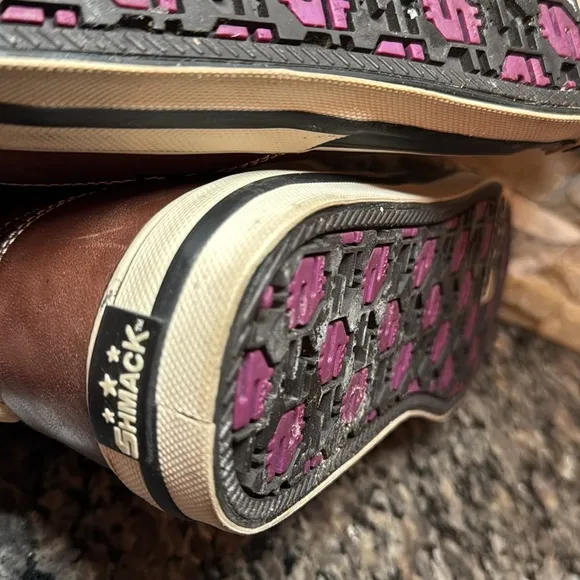 Shmack Brown High-Top Sneakers EUC 8.5