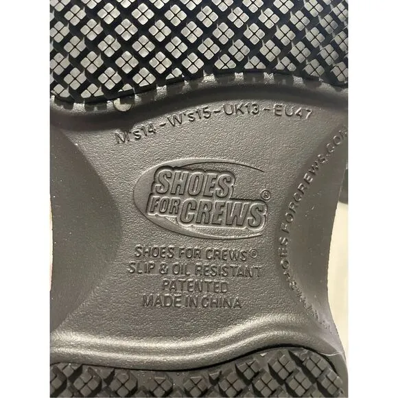 Shoes for Crews slip resistant lightweight work shoes unisex