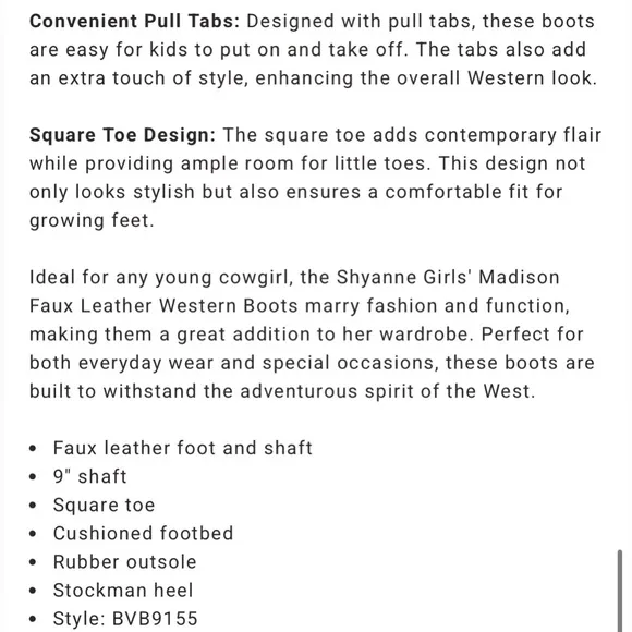Shyanne - Madison Faux Leather Boots