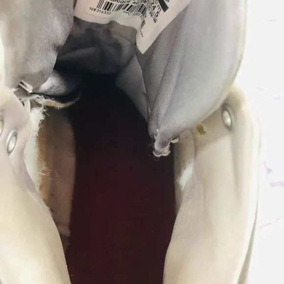 Silver Jordan Max Aura SE High Top Sneakers