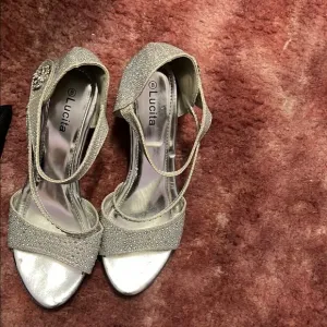 Silver Women's Heels