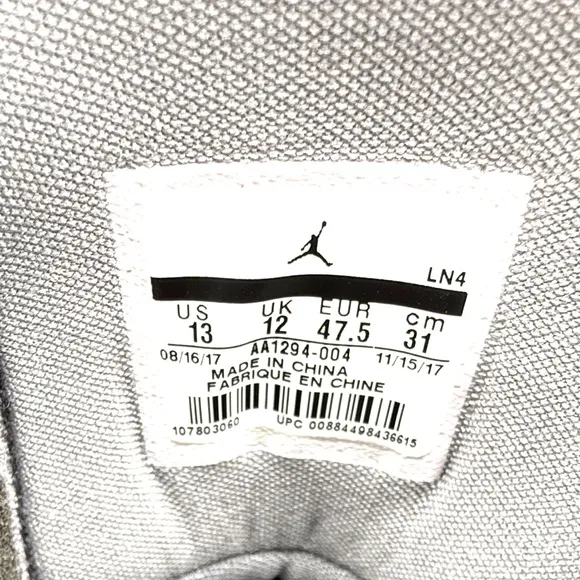 Size 13 - Jordan Generation 23 Cool Grey