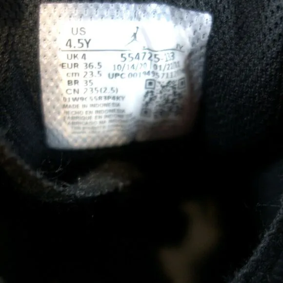 Size 4.5 - Air Jordan 1 Mid Crimson Tint