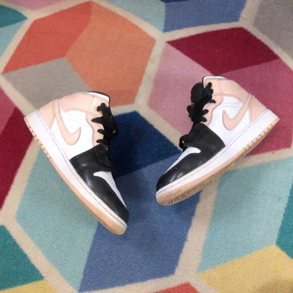 Size 4.5 - Air Jordan 1 Mid Crimson Tint