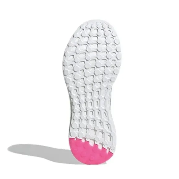 Size 5.5 Adidas PureBoost 21 ‎ Women's White Silver Mint Pink Running Shoe Boost