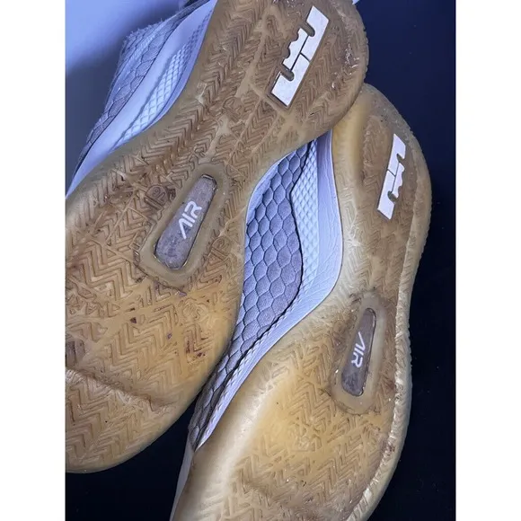 Size 9.5 - Nike LeBron Witness 3 White Chrome