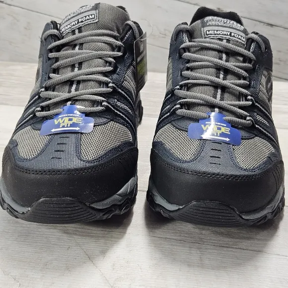SKECHERS Athletics Sneakers 13 Wide Fit Mens M-Fit 50124EWW After Burn Chunky