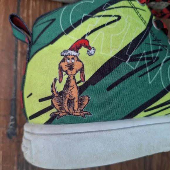 Skechers Dr.Seuss Grinch Sneakers Kids Size 13