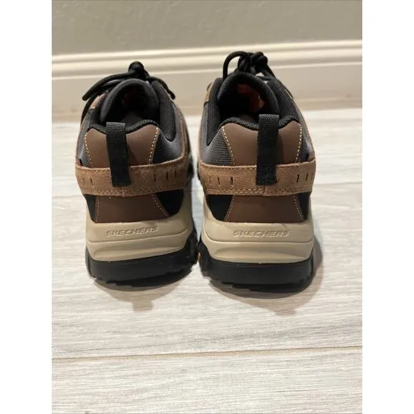 Skechers For Work Composite Safety Toe Shoes Men's Size 12 - Brown 77183