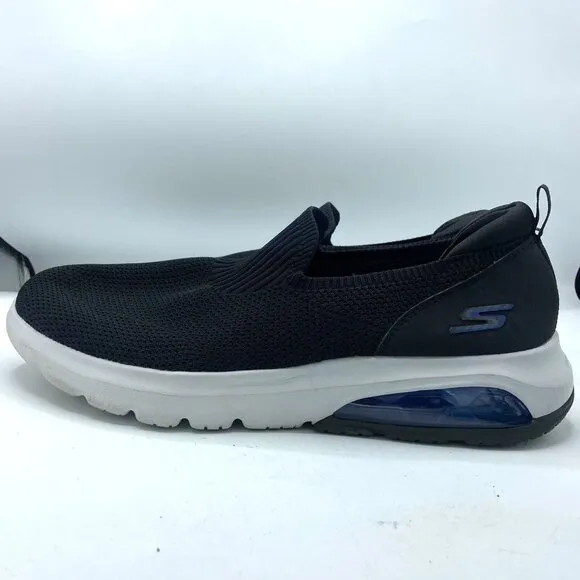 Skechers Go Walk Skech Air Goga Mat Comfort Shoes Black 54490 Mens Size 13
