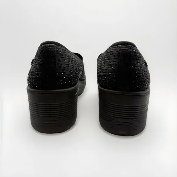 Skechers Martha Stewart x Skechers Pier Lite Reflection Shoes Black Size 8