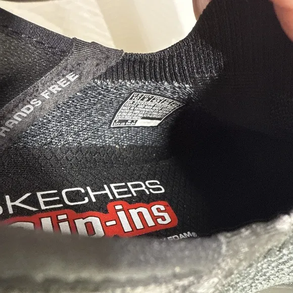 Skechers‎ Men's Slip-Ins Relaxed Fit Edgeride Raygo Black Size 10 Extra Wide Fit