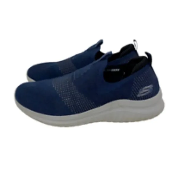 Skechers Mens Ultra Flex 2.0 Mirkon Slip On Sneakers Shoes Comfort Blue 10