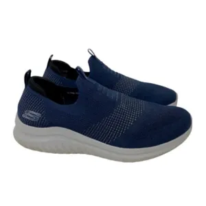 Skechers Mens Ultra Flex 2.0 Mirkon Slip On Sneakers Shoes Comfort Blue 10