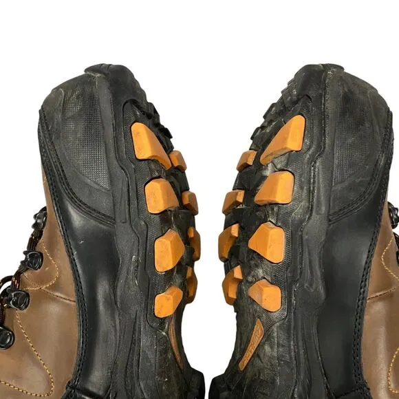 Skechers Pedley Aster Boots Mens Size 10.5 M Brown Waterproof Steel Toe