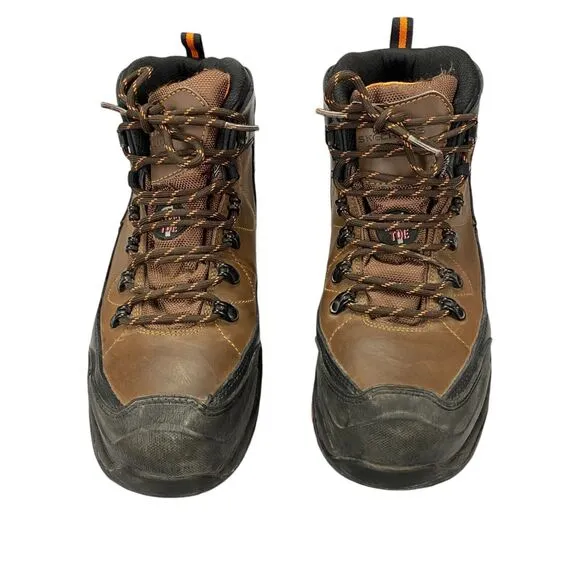Skechers Pedley Aster Boots Mens Size 10.5 M Brown Waterproof Steel Toe