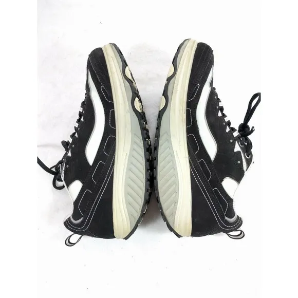 Skechers Shape Ups Athletic Shoes 9  Black &amp; White 11809 Toning Walking Fitness