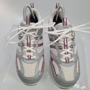 Skechers Shape Ups Walking Toning Shoes Sneakers Womens  Size 9‎ White/Gray/Pink
